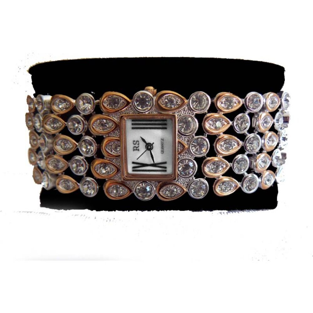 Rhinestone Barcelet Watch